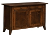 Dresbach Cabinet Sofa Table-IH