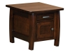 Grand Teton Cabinet End Table-IH