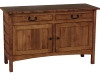 Granny Mission Enclosed Sofa Table-SH1202-SC