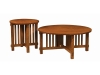 Rio Mission Round Occasional Tables-SZ