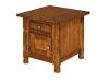 Rock Island Cabinet End Table-IH