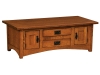 Arts & Crafts Cabinet Coffee Table-IH