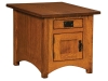 Arts & Crafts Cabinet End Table-IH