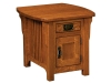 Craftsman Cabinet End Table-IH