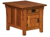 Elliot Cabinet End Table-IH