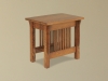 Landmark No Drawer Mission End Table-LM1624E-CV