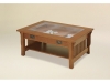 Landmark Glass Top Coffee Table-LM3038GLC-CV