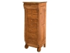 J012395-Large Classic Sleigh Jewelry Armoire-SP