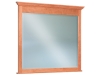 JRH-048-Hoosier Heritage Beveled Sq Crown Mirror-JR