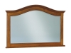 JRS-038-Shaker Beveled Arch Crown Mirror-JR