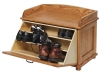 C080512-Chest with Shoe Storage-Oak-Open-SP