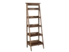 Ladder-D-12-Shelf-Oak-Carbon Stain-PW