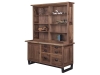 Adona-AD-6023-Credenza with AD-5914-Hutch-LN