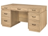 Bordeaux-LA-BDX-2860-DPD-Double Pedestal Desk-LB