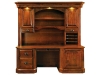 Classic Saturn Desk: LA-2031 with Hutch: LA-2032-LB
