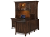 Ensenada-FVD-7878L-HT-EN-Finished-Back-L-Desk with Hutch Top-FV