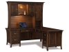 Ensenada-FVD-7878L-HT-EN-L-Desk with Hutch Top-FV