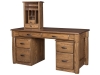 Kumberlin Library Desk, 2 Pedestals and Tower-EI