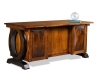 Satatoga Desk: FVD-3367-ST-Back View-FV