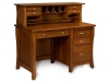 LA-158 Berkley Desk and LA-60 Hutch Top-LB