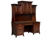 Berkley Desk/Credenza with Hutch Top-LB