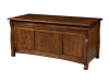 Castlebury Flat Top Desk- Finished Back-EI