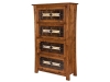 Arts and Crafts-LA-AC-3936-4-Barrister Bookcase-LB