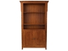 Boston Bookcase with Doors-LN