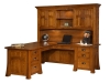 Bridgefort Mission Corner Desk-LN