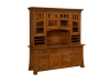 Bridgefort Credenza with Hutch-LN