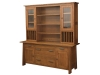 Freemont Mission Credenza w/Discontinued Topper-LN