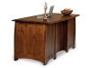 FVD-3365-BC: Boulder Creek Desk with Finished Back-FV
