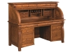 Castlebury Rolltop Desk-Open-R65CA-EI