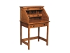 Post Mission 30" Rolltop Writing Desk-Open-EI