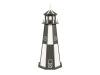4 Foot Charcoal Poly Checkered Lighthouse-LC