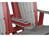 Adirondack Glider-AGL50FD-Fold Down Console-HT
