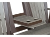 Adirondack Glider-AGL60FD-Fold Down Console-HT
