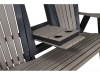 Adirondack Stationary Loveseat-ALS60FD-CupHolderDetail-HT