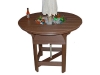 RT48BB- 48" Round Bar Table w/Bowl-CR