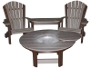 C111-Classic Beach Chair Tete-A-Tete-CR
