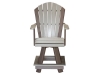 C116- Classic Swivel Balcony Chair-CR