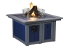 Fire Pit Table-FPT-45x45x25-With Logs-HT