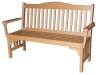 M220-Mission Park Bench with Back and Arms-CR