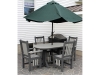 OM205-Oval Mission Table-M210-M209 Chairs-CR