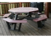 OT805-Octagon Picnic Table-CR