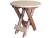 RFT17-Round Folding End Table-CR