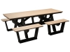 SPT809-Split Bench 7" Picnic Table-CR