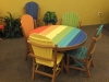 Z-Outdoor Poly Lumber Furniture Tropical Colors