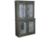 520H Double Trash Bin with Hutch-CL