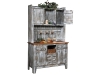 529-Settlers Hutch-White with Sealy Stain-CL